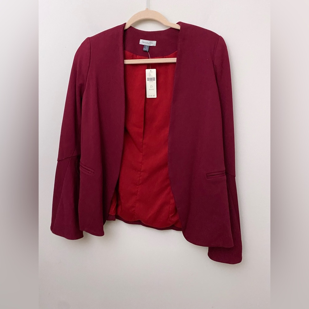 Anthropologie Aria Bell-Sleeve Jacket size SP PS petite new with tag - Picture 4 of 8